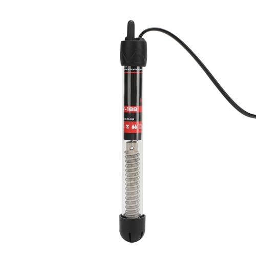 Tauchbarer Aquariumheizer, EU-Stecker 220 V, Heizglas, Intelligente Konstante Temperatur, Automatische Temperaturregelung für Süßwasser (100W) von Generic