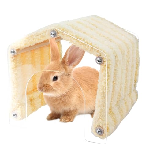 Tierversteck Tunnel,Kleintier Tunnel Haustierhöhle Mit Eingang | Kuscheliges Plüschhaus Platzsparende Habitat Deko Für Igel, Hamster, Kaninchen Tierversteck Tunnel,Kleintier Tunnel Haustierhöhle Mit Eingang | Kuscheliges Plüschhaus Platzsparende Habitat Deko Für Igel, Hamster, Kaninchen von Generic