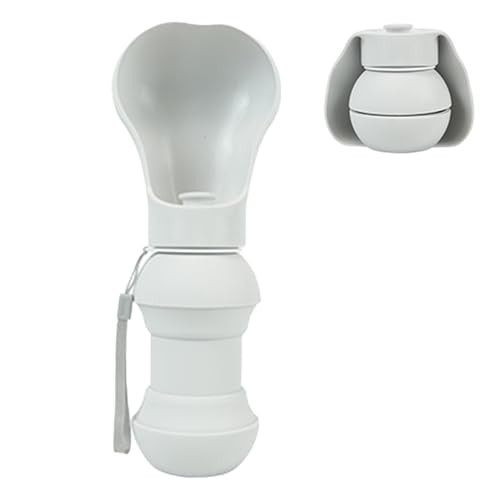 Tragbare Hundewasserflasche, Silikon-Hundenapf,Faltbarer Hundetrinkbecher | Weicher, auslaufsicherer Haustier-Wasserspender, Hunde-Auslaufzubehör, tragbarer Wasserspender für Spaziergänge beim Camping Tragbare Hundewasserflasche, Silikon-Hundenapf,Faltbarer Hundetrinkbecher | Weicher, auslaufsicherer Haustier-Wasserspender, Hunde-Auslaufzubehör, tragbarer Wasserspender für Spaziergänge beim Camping von Generic