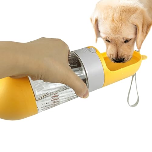 Tragbare Wasserflasche für Hunde,Tragbare Wasserflasche für Hunde - Pet Feeder Hundetrinkflasche,Trinknapf, auslaufsicher, Hunde-Wasserspender mit Futterbehälter, Haustier-Wasserflasche für Katzen, Hu Tragbare Wasserflasche für Hunde,Tragbare Wasserflasche für Hunde - Pet Feeder Hundetrinkflasche,Trinknapf, auslaufsicher, Hunde-Wasserspender mit Futterbehälter, Haustier-Wasserflasche für Katzen, Hu von Generic
