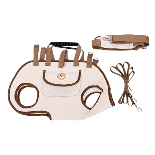 -Tragetasche, Hundetragetasche, Welpentasche, tragbare Haustiertasche, Katzentragetasche mit Schultergurt, atmungsaktive Tragetasche, wasserdichte Tasche für Welpen, Katzen, Camping, Wandern -Tragetasche, Hundetragetasche, Welpentasche, tragbare Haustiertasche, Katzentragetasche mit Schultergurt, atmungsaktive Tragetasche, wasserdichte Tasche für Welpen, Katzen, Camping, Wandern von Generic