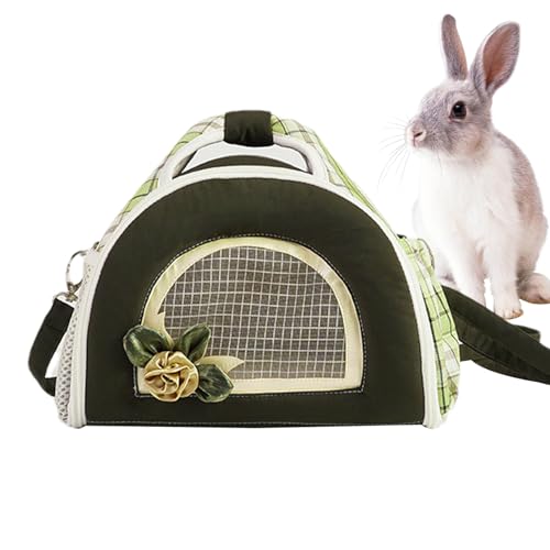 Transportbox für Kleintiere – Reisetragetasche für Chinchillas, Transportbox für Kleintiere, tragbare Reisetasche für Hamster für kleine Haustiere, Transporttasche für Kleintiere, atmungsaktive Tasche von Generic