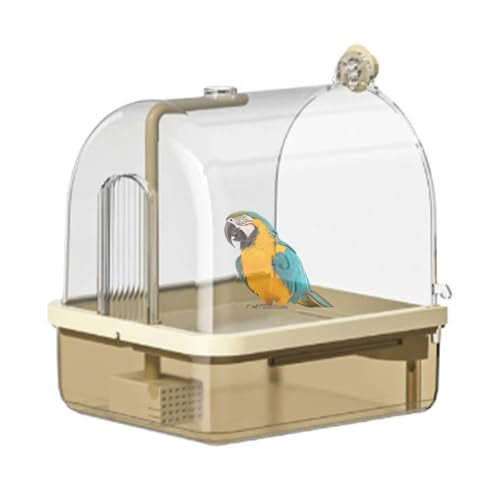 Vogelkäfig Bad - Automatisches Vogelbad | Automatische Standvorrichtung Mit Zweifach Funktion Für Spielplatz Voliere Zucht Präsentation Drinnen Draußen Vogelkäfig Bad - Automatisches Vogelbad | Automatische Standvorrichtung Mit Zweifach Funktion Für Spielplatz Voliere Zucht Präsentation Drinnen Draußen von Generic