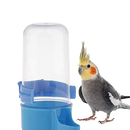 Vogelwasserflasche Wasserspender Hängende Trinkflasche Automatische Wasserzufuhr Vogelwasserspender Futterbehälter Für Papagei Sittich Taubenkäfig von Generic