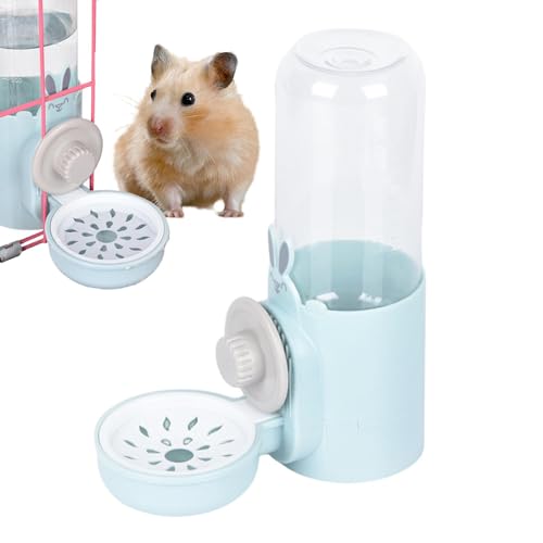 Wasserflasche für Kaninchen, Wasserspender für Kaninchen für Käfig - 500 ml Wasserversorgung für Haustierkäfig - Hamster-Futterspender Automatischer Wasserspender Wasserflasche für Kaninchen, Wasserspender für Kaninchen für Käfig - 500 ml Wasserversorgung für Haustierkäfig - Hamster-Futterspender Automatischer Wasserspender von Generic