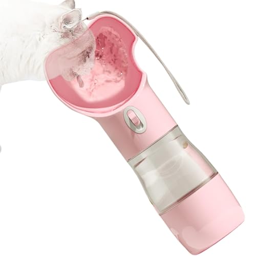 Wasserflaschen für Spaziergänge mit Hunden - Reisewasserflasche für Hunde,2-in-1 Haustier-Welpenfutter-Flaschen-Wasserspender | Auslaufsicherer Wasserspender für Hunde zum Spazierengehen, Reisen, Wasserflaschen für Spaziergänge mit Hunden - Reisewasserflasche für Hunde,2-in-1 Haustier-Welpenfutter-Flaschen-Wasserspender | Auslaufsicherer Wasserspender für Hunde zum Spazierengehen, Reisen, von Generic