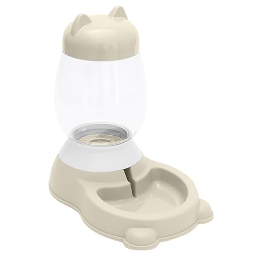 Wasserspender für Katzen und Wasserspender für Hunde Urd951 (Beige, 29x19.5x20cm) von Generic