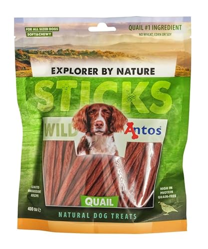 Wild Soft Sticks Wachtel 80% Fleisch Getreidefreie Hunde Ausbildung Belohnung Snacks Hund Belohnungssnacks von Generic