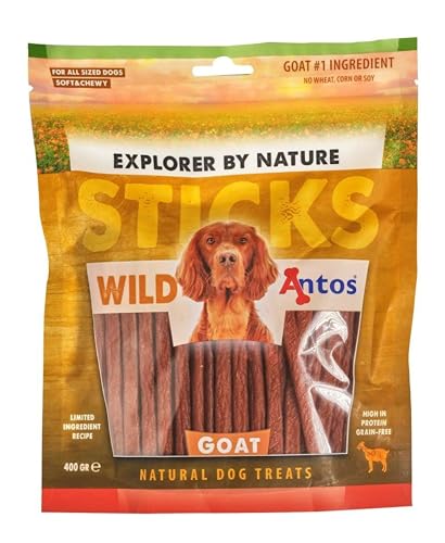 Wild Soft Sticks Ziege 80% Fleisch Getreidefreie Hunde Training Belohnung Snacks Hund Belohnungssnacks Hund von Generic