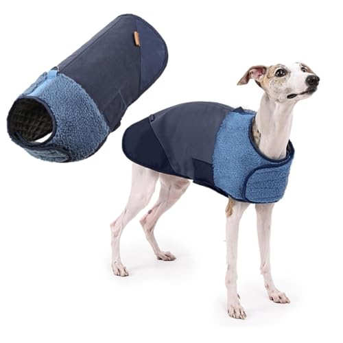 Winter Dog Coat,Windproof Warm and Cold with Coats and Jackets for Small Medium Large Dogs Winter Pet Clothes S-XL(Blue,XL) von Generic