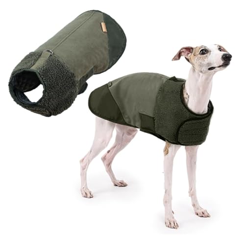 Winter Dog Coat,Windproof Warm and Cold with Coats and Jackets for Small Medium Large Dogs Winter Pet Clothes S-XL(Military Green,XL) von Generic