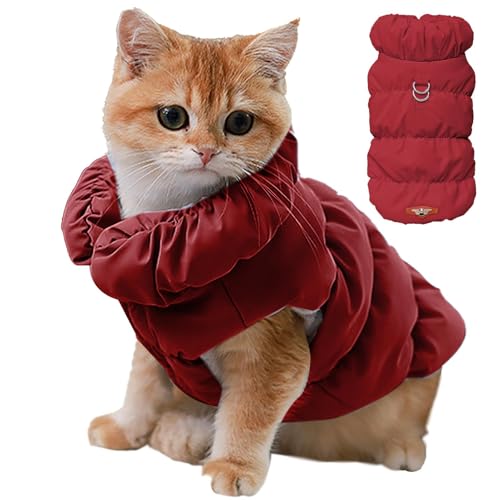 Winterkleidung für Hunde, Wintermantel aus Baumwolle, Jacke, Kleidung, Pullover, winddichter Wintermantel für Hunde, Hundebekleidung, Wintermäntel, Wintermäntel, Winterjacke, bequem, gil von Generic