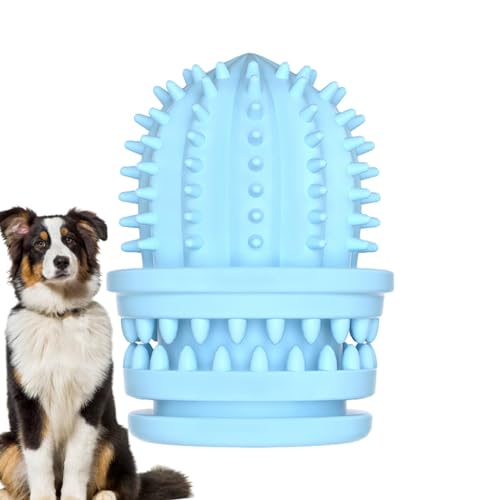 Zahnreinigungsspielzeug für Hunde, robustes Kauspielzeug für Hunde,Kaktusförmiges Hundezahnbürstenspielzeug | Sicheres, interaktives Hundezahnreinigungsspielzeug für aggressive Kauer und kleine, mitte von Generic