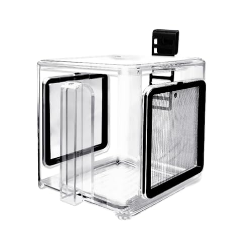 Zuchtbox Für Aquarium - Aufhängbares Aquarium Aufzuchtbecken | Acrylic Laichbox Inkubator für Süß- und Meerwasser Brutbecken mit Trennwand Zuchtbox Für Aquarium - Aufhängbares Aquarium Aufzuchtbecken | Acrylic Laichbox Inkubator für Süß- und Meerwasser Brutbecken mit Trennwand von Generic