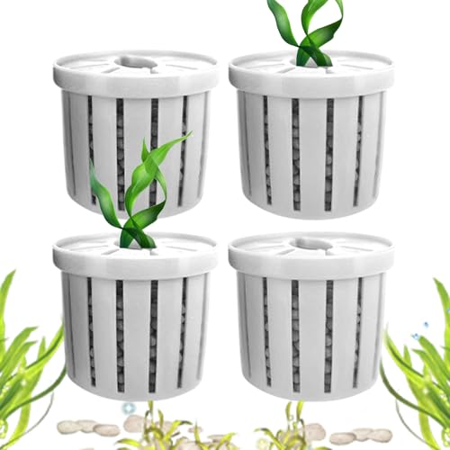Aquarium-Pflanzenständer - Fischtank-Pflanzgefäß | kleiner, stabiler Pflanzkorb für Pond Garten Desktop Dekoration Wand Fenster Pond Garten Ecke Regal Fisch Tank Aquarium Pflanze Kultivierung Dekor Aquarium-Pflanzenständer - Fischtank-Pflanzgefäß | kleiner, stabiler Pflanzkorb für Pond Garten Desktop Dekoration Wand Fenster Pond Garten Ecke Regal Fisch Tank Aquarium Pflanze Kultivierung Dekor von Genérico