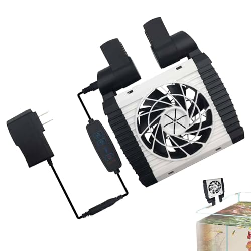 Aquariumkühlungsventilator, einstellbare Geschwindigkeit, starker Kühler für Aquarien, leises Aquarium, Fischgerät Aquariumkühlungsventilator, einstellbare Geschwindigkeit, starker Kühler für Aquarien, leises Aquarium, Fischgerät von Genérico
