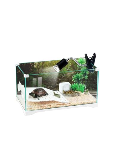 Aquariumline Schildkrötenterrarium aus Glas, 28,6 x 18,8 x 16,5 cm von Generico