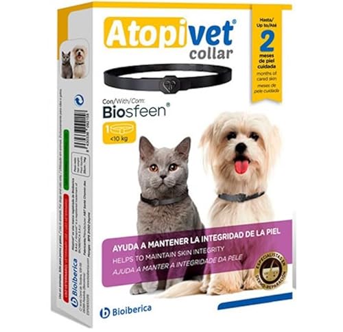 Atopivet Halsband, 35 cm, Katzen und Hunde, 10 kg von Genérico