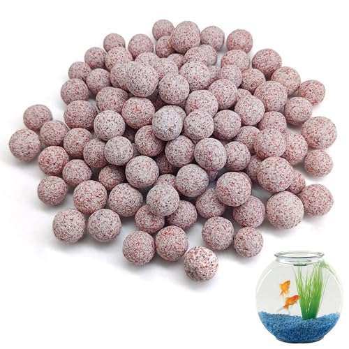 Biofilter-Medienkugeln, 500 g, Aquariumfilter, Medium, Bio Ball, neue Fischtanks, biologische Filtermedien, Keramikkugel zur Filterung von Fischtanken Biofilter-Medienkugeln, 500 g, Aquariumfilter, Medium, Bio Ball, neue Fischtanks, biologische Filtermedien, Keramikkugel zur Filterung von Fischtanken von Genérico