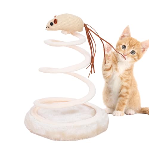 Federspielzeug für Katzen, interaktives Spielzeug für Kätzchen, Bereicherung mit Aktivitäten, Jagd, Mäuse für den Innenbereich, Welpen, alle Rassen und Größen Federspielzeug für Katzen, interaktives Spielzeug für Kätzchen, Bereicherung mit Aktivitäten, Jagd, Mäuse für den Innenbereich, Welpen, alle Rassen und Größen von Genérico