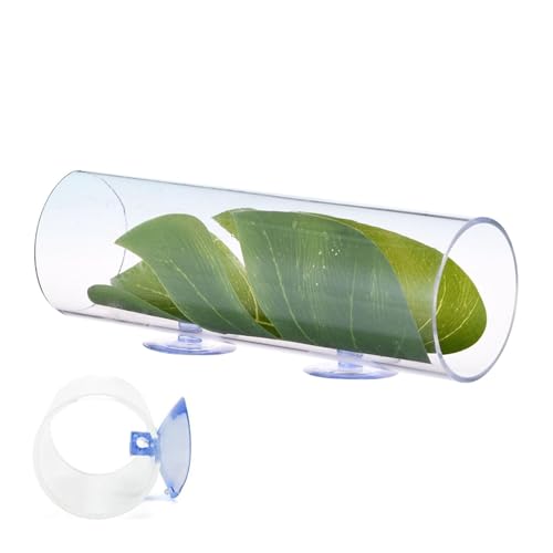 Fischtunnel für Aquarium, Betta Aquarium-Tunnel | Betta Cave Tube - Schwimmrohr mit Blattpolster, Garnelentank-Zubehör, Acrylschutz für Fischtunnel für Aquarium, Betta Aquarium-Tunnel | Betta Cave Tube - Schwimmrohr mit Blattpolster, Garnelentank-Zubehör, Acrylschutz für von Genérico
