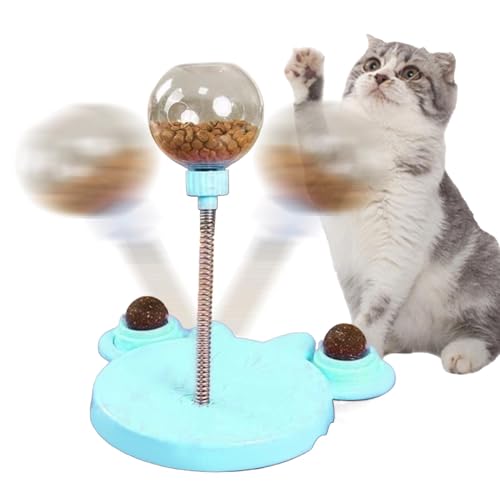 Gat Treat Spielzeugspender – Treat Ball For Cats | Katzenvertriebstanz, lustiges Katzenspielzeug | Puzzle für Hunde, Jagd nach Zubehör für die Jagd von Katzen u von Generico