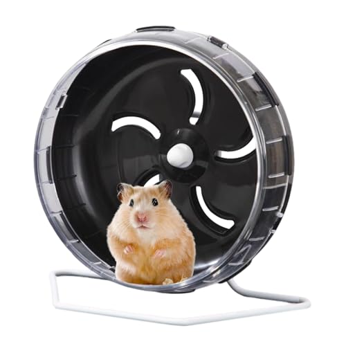 Genérico Hamsterrad – Verstellbares Trainingsrad, Laufspielzeug im Käfig und Zubehör für kleine Haustiere im Schlafzimmer Genérico Hamsterrad – Verstellbares Trainingsrad, Laufspielzeug im Käfig und Zubehör für kleine Haustiere im Schlafzimmer von Genérico