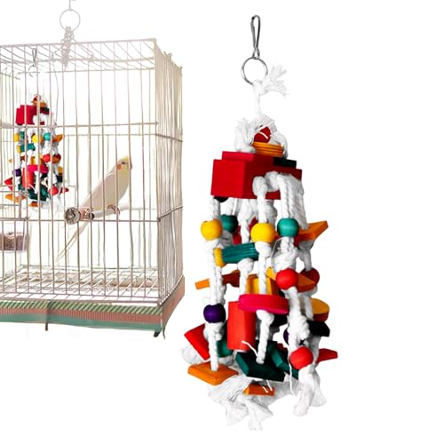 Genérico Natürliches Holzset für Vögel, bunte Blöcke für , Zubehör im Käfig zum Beißen und Zerreißen für Ninfizierte und , sicher und langlebig Genérico Natürliches Holzset für Vögel, bunte Blöcke für , Zubehör im Käfig zum Beißen und Zerreißen für Ninfizierte und , sicher und langlebig von Genérico