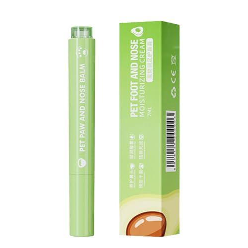 Hunde Lotion - 2,2 x 17,5 cm tragbare Hundepfotenlotion | Beruhigender Fußbefeuchter 20g Haustiere, Fußfeuchtcreme für Haustiere, Unterlage E Lotion Pen von Generico