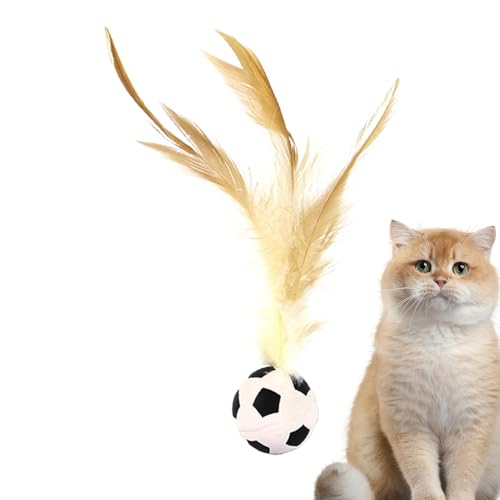 Katzen-Hüpfball mit Spielball – interaktiver Hüpfball für Hunde, interaktives Spiel, Kätzchen, Kauzubehör für engere physische Verbindung von Generico