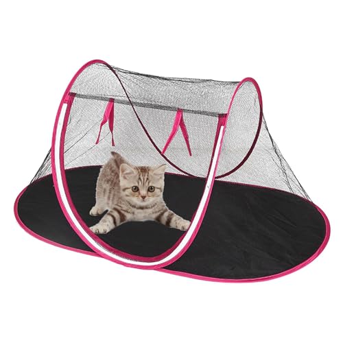 Katzenzelt für den Außenbereich, faltbar, tragbar, für Haustiere, Katze, zum Spielen, für Camping, tragbare Haustierspiele Katzenzelt für den Außenbereich, faltbar, tragbar, für Haustiere, Katze, zum Spielen, für Camping, tragbare Haustierspiele von Genérico