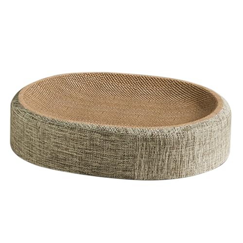 Kratzbrett für Katzen, Kratzbrett für Kätzchen, Katzenbett, Kratzmatte, oval, Haustiermatte für den Innenbereich, Möbelschutz für Kätzchen Kratzbrett für Katzen, Kratzbrett für Kätzchen, Katzenbett, Kratzmatte, oval, Haustiermatte für den Innenbereich, Möbelschutz für Kätzchen von Genérico