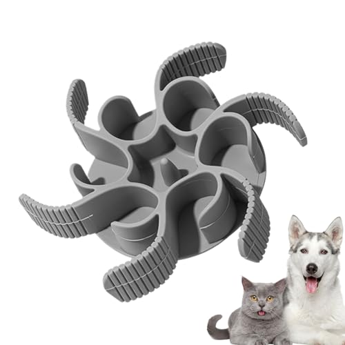 Leckmatte für Hunde, Hündinnenpuzzle mit Lick Pad – Zubehör für Haustiere aus Silikon zur Anreicherung gegen Aufstieg, Trainingsspielzeug Leckmatte für Hunde, Hündinnenpuzzle mit Lick Pad – Zubehör für Haustiere aus Silikon zur Anreicherung gegen Aufstieg, Trainingsspielzeug von Genérico