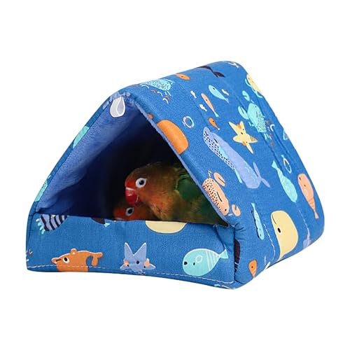Papageienbett, warmes Bett für Vögel für Papageien, Plüschkissen, niedliches Spielzeug, Zubehör für das Haus, Bett, dieses Papageienbett besteht aus warmer Baumwolle für Wellensittiche Budgerigar Papageienbett, warmes Bett für Vögel für Papageien, Plüschkissen, niedliches Spielzeug, Zubehör für das Haus, Bett, dieses Papageienbett besteht aus warmer Baumwolle für Wellensittiche Budgerigar von Genérico