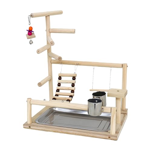 Playpeen Playpeen Vogel-Kleiderbügel, natürliches Holz | Playpeen Playpeen, Spielzeug für Vögel von Maderra De, Kinderspielplatz aus natürlichem Birnenholz für Periq Playpeen Playpeen Vogel-Kleiderbügel, natürliches Holz | Playpeen Playpeen, Spielzeug für Vögel von Maderra De, Kinderspielplatz aus natürlichem Birnenholz für Periq von Genérico