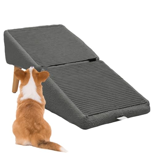 Rampe für Haustiere, zusammenklappbare Stufen für Katzen, leichte und wiederverwendbare Leiter für Welpen und Kätzchen im Bett, Sofa, Sessel und Auto Rampe für Haustiere, zusammenklappbare Stufen für Katzen, leichte und wiederverwendbare Leiter für Welpen und Kätzchen im Bett, Sofa, Sessel und Auto von Genérico