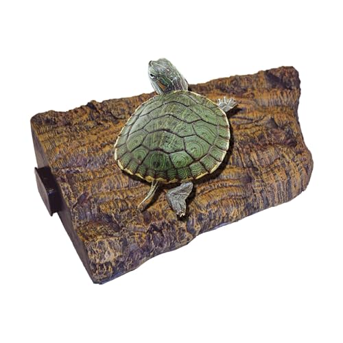 Schwimmende Insel für Schildkröten, Repti-Selva, Größe S, 15 x 11 x 3 cm, Braun von Genérico