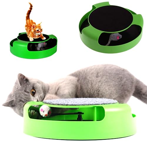 Spiel Maus Zieht Kratzer Matte Kratzmatte Nägel Katze Maus Katzen Erwachsene Welpen Große Kleine Beruhigende Nägel Katze Zubehör Spielzeug Spiele Tiere Haus Zieht Kratzer 25 cm. von Generico