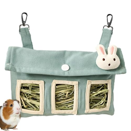 Tasche für Kaninchen, Heu für Kaninchen, große Futterbeutel, Chinchilla Guinea Pigs Futterbeutel, zum Aufhängen von Kaninchenheu, Strohbeutel für Haustiere, Futterbeutel von Genérico