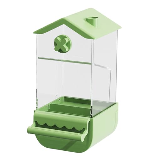 Vogelfutterspender für Käfig, automatischer Liebesfutterspender für Papageien, spritzwassergeschützt, automatischer Futterautomat Vogelfutterspender für Käfig, automatischer Liebesfutterspender für Papageien, spritzwassergeschützt, automatischer Futterautomat von Genérico