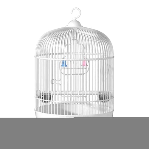 Vogelkäfig, tragbar, Eisen, tragbar, für Reisen, kleine Vögel, rund, Papageienkäfig, Handlauf, Käfig, Transportbox Vogelkäfig, tragbar, Eisen, tragbar, für Reisen, kleine Vögel, rund, Papageienkäfig, Handlauf, Käfig, Transportbox von Genérico