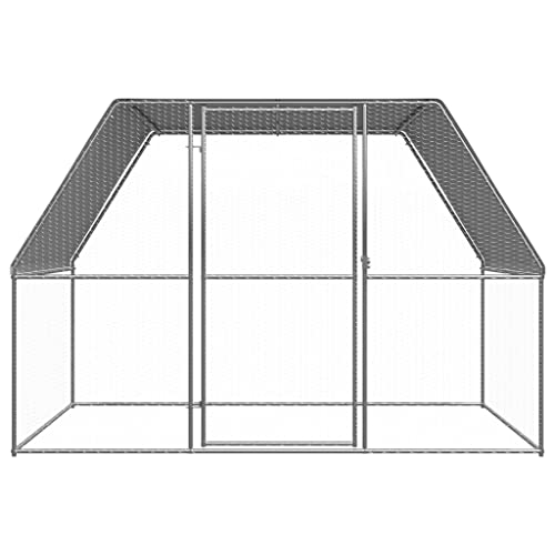 Wenjingqi-150778 Hühnerstall für den Außenbereich, verzinkt, 3 x 2 x 2 m von Genérico