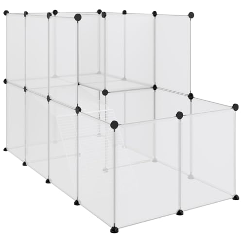 Wenjingqi-340574 Käfig für Kleintiere, PP und O, transparent, 142 x 74 x 93 cm von Genérico