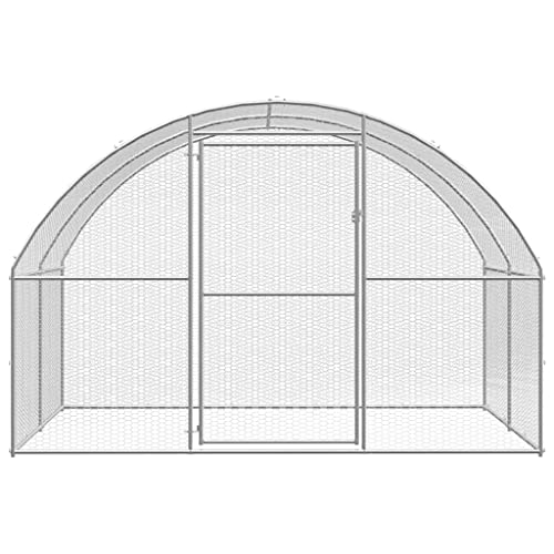 wenjingqi-171463 Hühnerstall für den Außenbereich, verzinkt, 3 x 2 x 2 m von Genérico