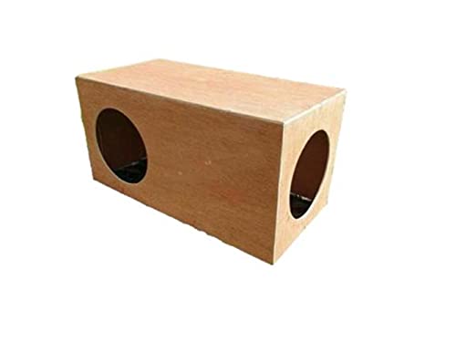 Generiq Brauner Stall für Katzen, 61 x 30 x 30 cm von Generiq