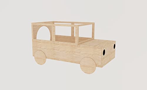 Generiq Bunny Jeep House Design Schloss Shelter Hideout Hideaway Stall Kleintier Übung Spielhaus Spielzeug von Generiq