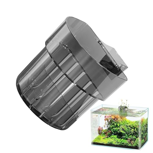 Aquarium-Pflanzenhalter, Aquatic Basket mit Haken, Pflanzschalen für Wasserweed, Fischtank-Dekorationen, ideal für Aquatische Pflanzen, einfach zu verwenden und zu pflegen, 3,15 x 2,36 x 3,15 Zoll von Générique