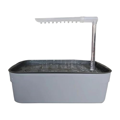 Automatic Parrot Bath Tub, USB Powered Bird Shower, 12,99 x 8,66 x 10,24 Zoll, kompaktes Cockatiel-Bathtub mit Wasserkreislauf, lustiges Haustierkäfig für kleine und mittelgroße Vögel von Générique