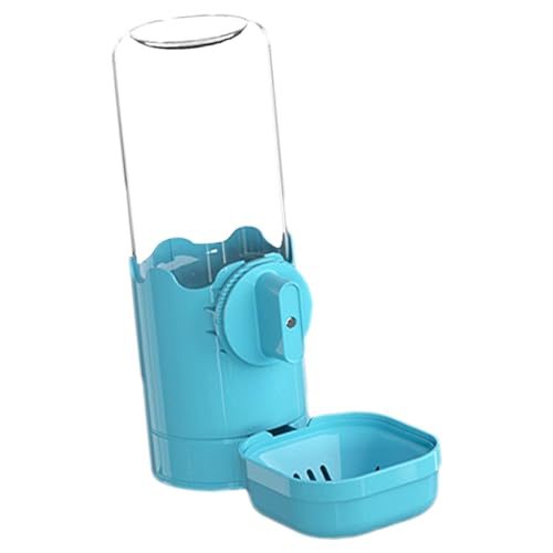 Automatischer Wasserspender mit Schwerkraft, Wasserspender für kleine Tiere, 750 ml Siphon-Wasserflasche für kleine Haustierkäfig, abnehmbare Tränke, um Würfel zu vermeiden von Générique