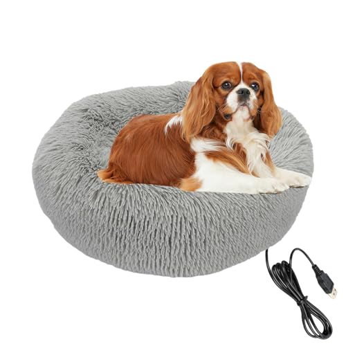 Beheiztes Hundebett – Heizkissen für Haustiere, warm und bequem | USB-Heizkissen, tragbare Heizmatte für Haustiere, Bett von Générique